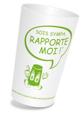 gobelet rapportez moi